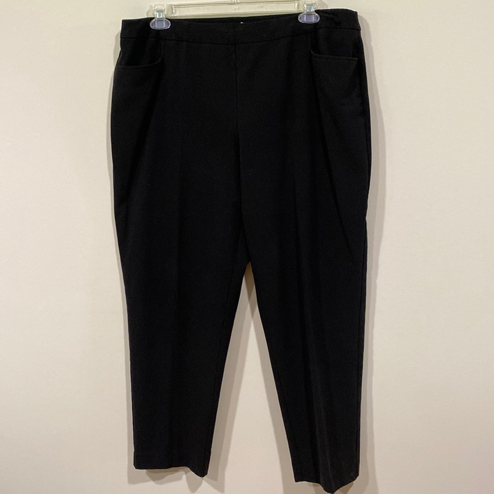 Plus size black trouser